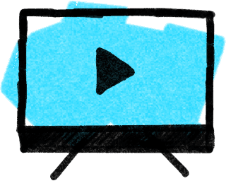 Illustriertes Icon für den Service Addressable TV