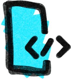 Illustriertes Icon für den Service App-Entwicklung