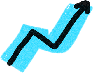 Illustriertes Icon für den Service Remarketing