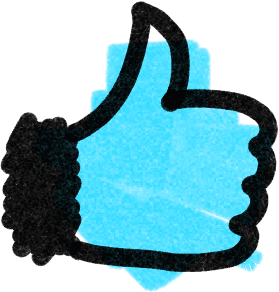 Illustriertes Icon für den Service Social Media Betreuung