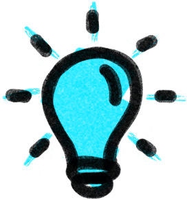 Illustriertes Icon für den Service Social Media Strategie